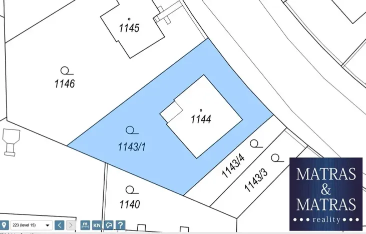 Prodej pozemku pro bydlení, Brno, 626 m2
