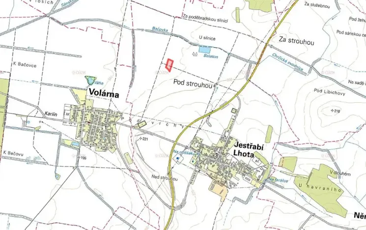 Prodej pole, Jestřabí Lhota, 7028 m2