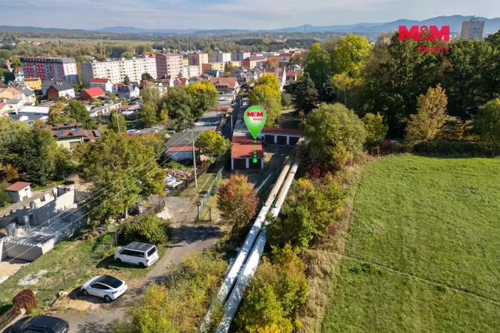 Prodej garáže, Karlovy Vary - Stará Role, 494 m2