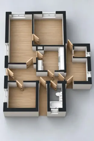 Prodej rodinného domu, Žďárky, 102 m2