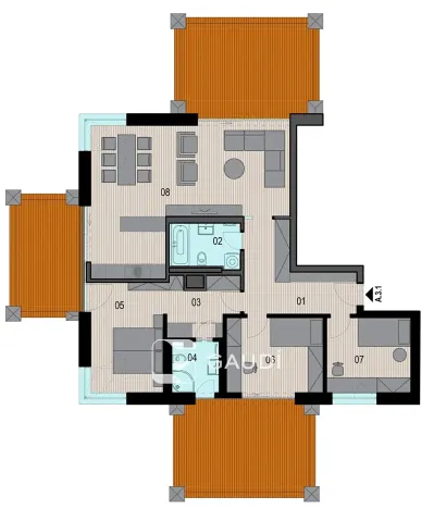 Prodej bytu 4+kk, Praha, Mezitraťová, 105 m2