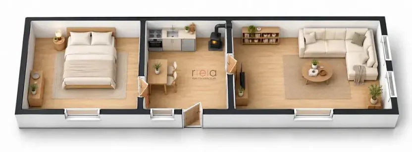 Prodej chalupy, Černé Voděrady, 60 m2