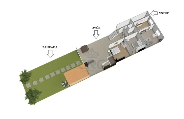 Pronájem rodinného domu, Moravský Krumlov, N. J. Návesníka, 131 m2