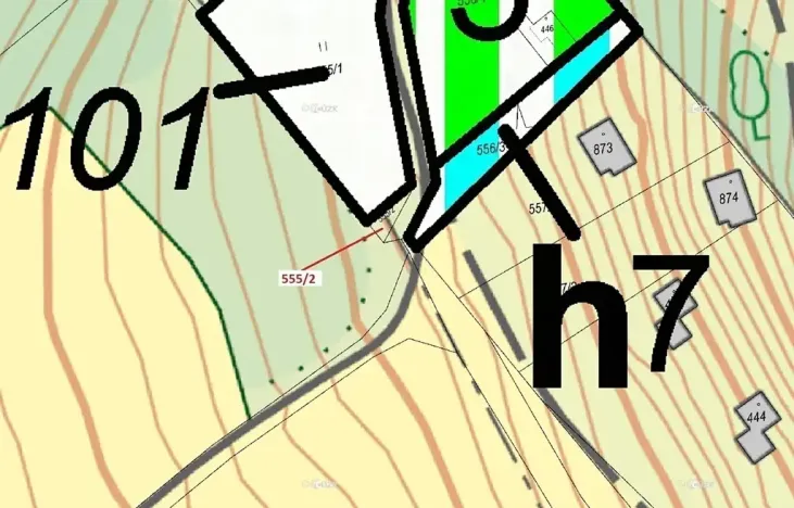 Dražba lesa, Sýkořice, 28 m2