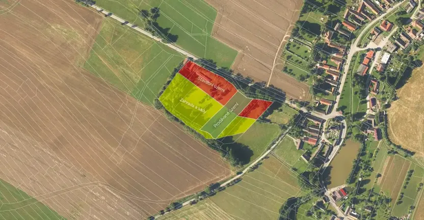 Prodej podílu pozemku pro bydlení, Žirovnice, 2497 m2