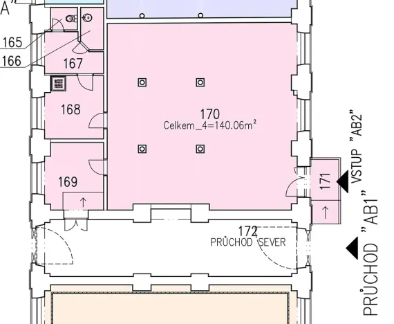 Pronájem obchodního prostoru, Šternberk, Nádražní, 140 m2