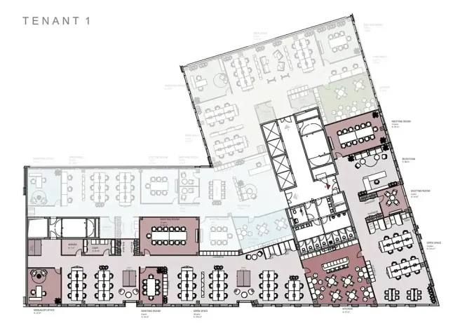 Pronájem kanceláře, Praha - Smíchov, Plzeňská, 300 m2