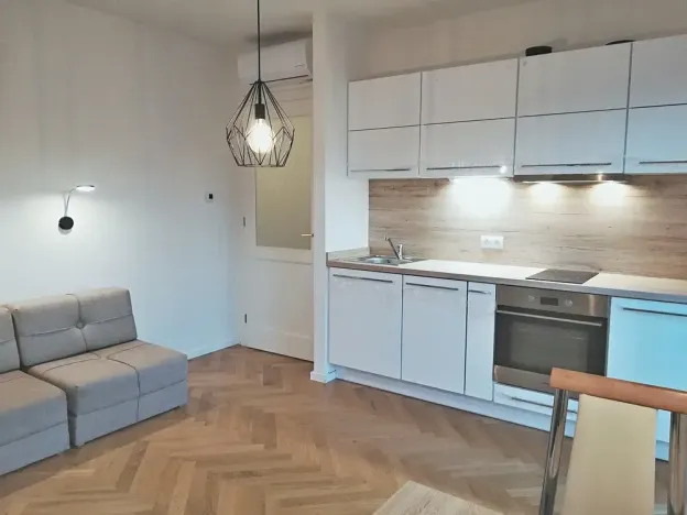 Pronájem bytu 1+kk, Praha - Žižkov, Slavíkova, 42 m2