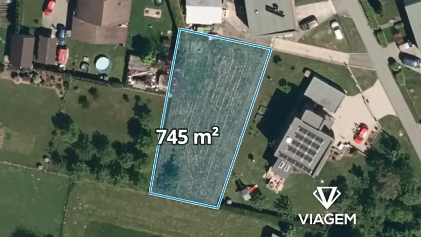 Prodej zahrady, Kateřinice, 745 m2