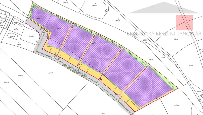 Prodej komerčního pozemku, Brandýs nad Labem-Stará Boleslav, Generála Lišky, 5700 m2
