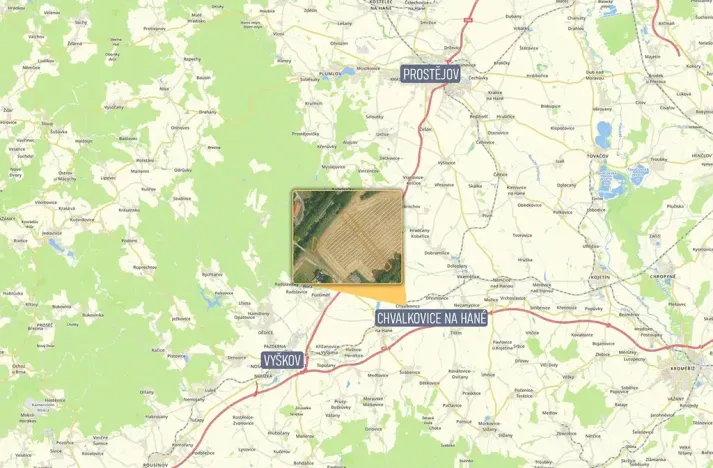 Prodej podílu pozemku pro bydlení, Ivanovice na Hané, 757 m2
