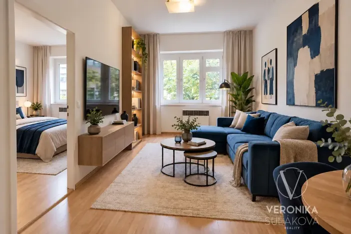 Prodej bytu 2+kk, Praha - Nusle, Kloboučnická, 50 m2