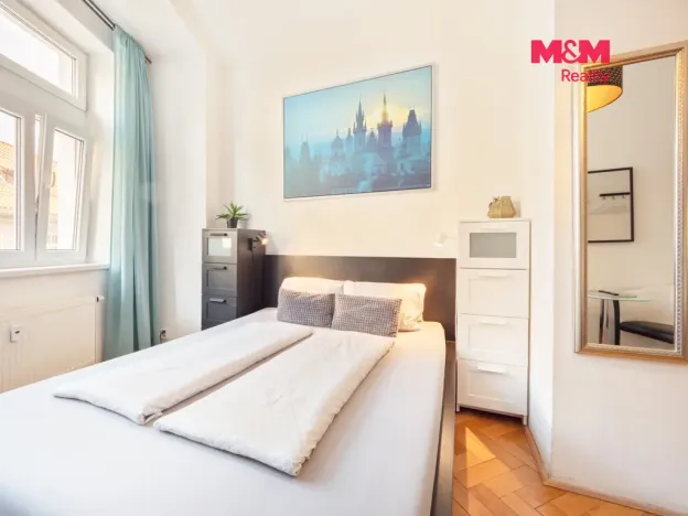 Prodej bytu 1+kk, Praha - Nové Město, Školská, 17 m2