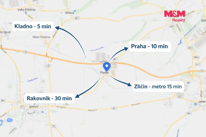 Prodej rodinného domu, Jeneč, A. Dvořáka, 102 m2