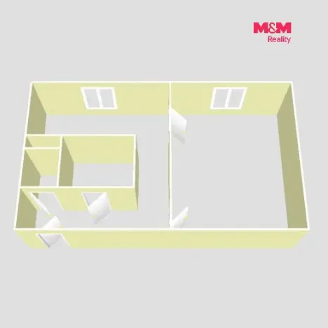 Prodej bytu 1+1, Karviná - Nové Město, Jaroslava Vrchlického, 39 m2