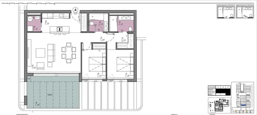 Prodej bytu 3+kk, Calp, Španělsko, 85 m2