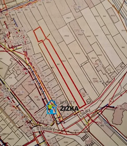 Prodej pozemku pro bydlení, Rousínov, Trávníky, 2167 m2