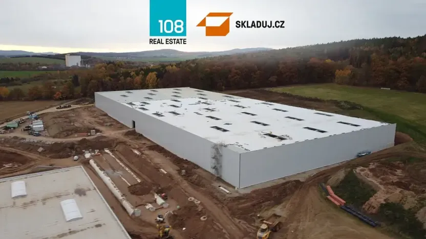 Pronájem skladu, Žebrák, Tovární, 8000 m2