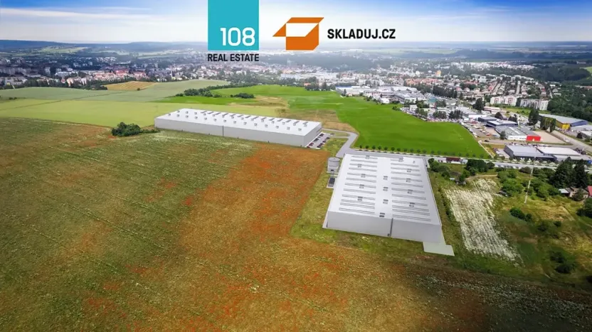 Pronájem skladu, Jihlava, Znojemská, 14234 m2