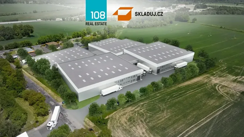 Pronájem skladu, Divišov, 2400 m2