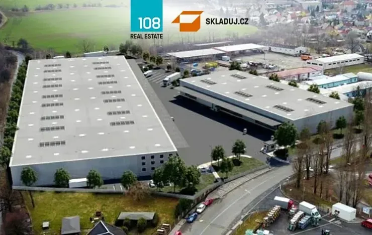 Pronájem skladu, Bílina, Teplická, 10385 m2