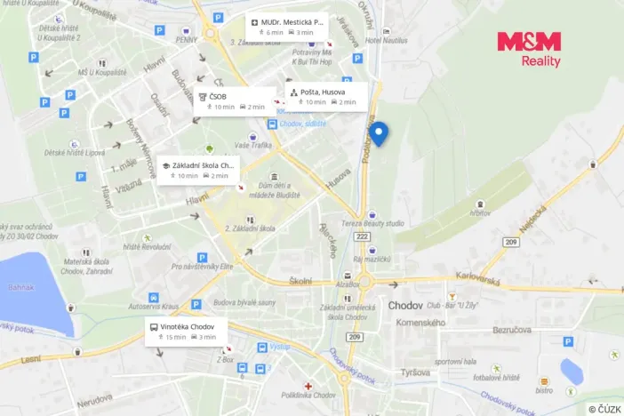 Prodej bytu 3+1, Chodov, Poděbradova, 58 m2