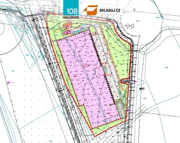 Pronájem skladu, Lovosice, Terezínská, 10000 m2