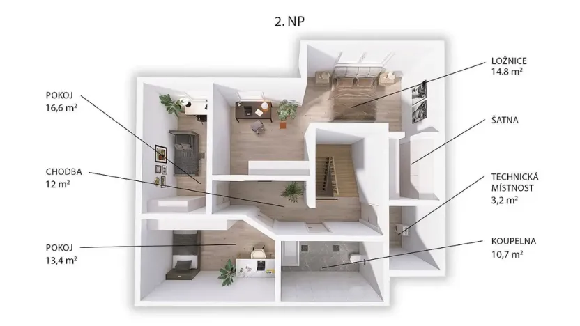Prodej rodinného domu, Červený Újezd, Na Vyhlídce, 170 m2