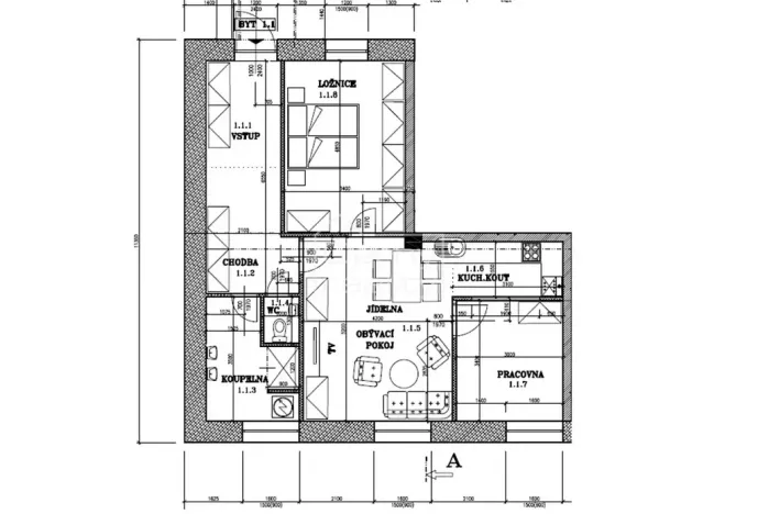 Pronájem bytu 3+kk, Sopřeč, 76 m2