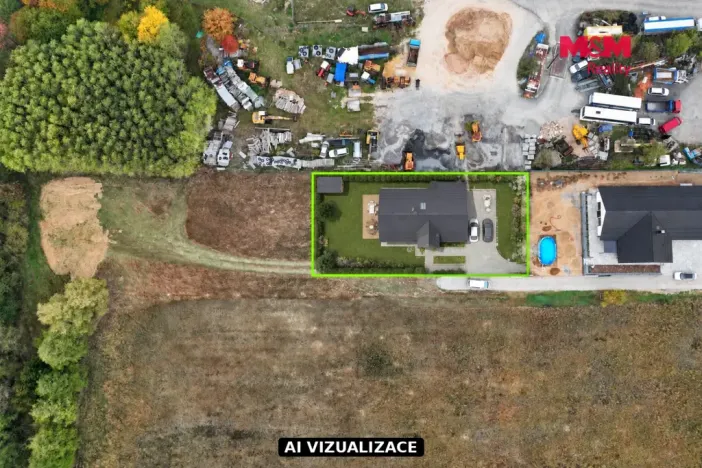 Prodej pozemku pro bydlení, Bystřice nad Pernštejnem - Rovné, 1000 m2
