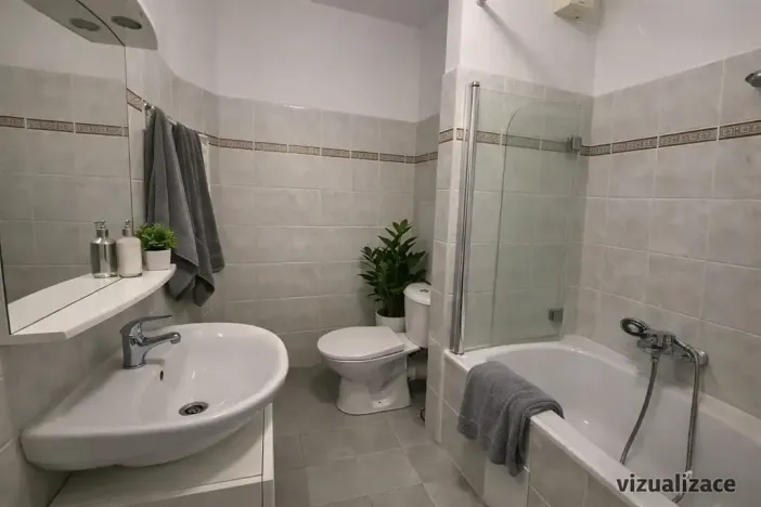 Pronájem bytu 2+kk, Odolena Voda, Pod Tvrzí, 49 m2