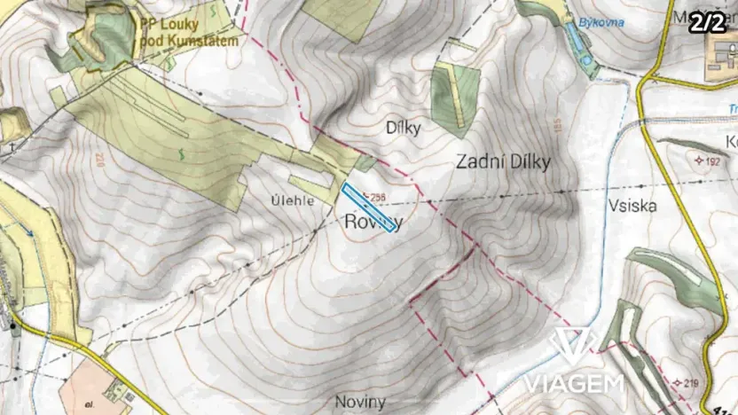 Prodej podílu pole, Krumvíř, 1198 m2