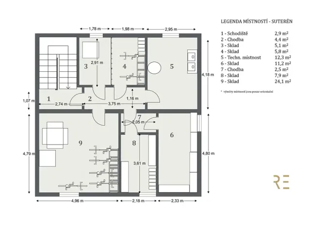 Prodej vícegeneračního domu, Praha - Liboc, Hostouňská, 278 m2