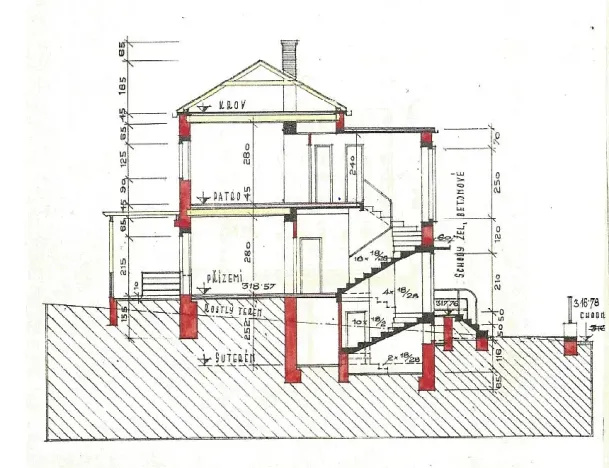 Pronájem rodinného domu, Praha - Košíře, Štěpánkova, 100 m2