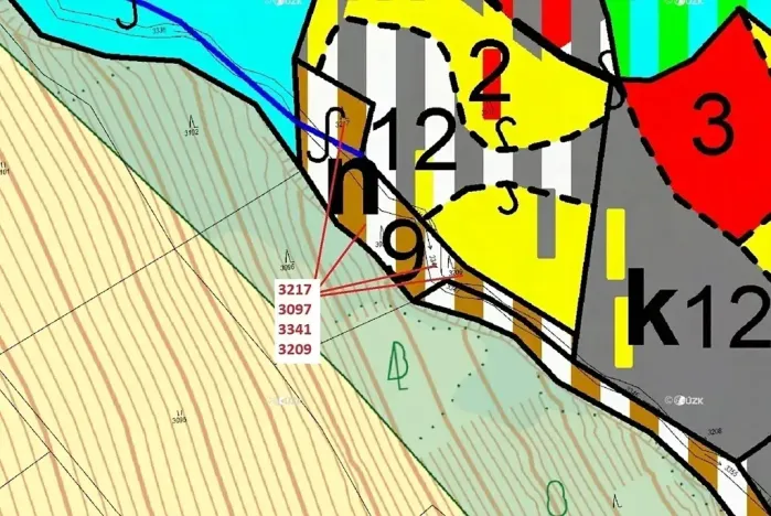 Dražba lesa, Benešov u Semil, 1649 m2