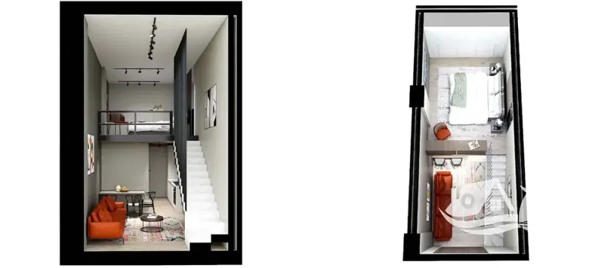 Prodej bytu 2+kk, Qerret, Albánie, 44 m2