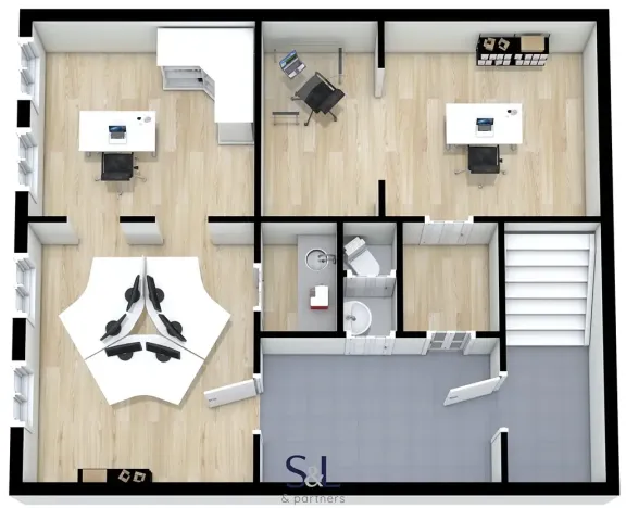 Pronájem kanceláře, Česká Lípa, Jindřicha z Lipé, 132 m2