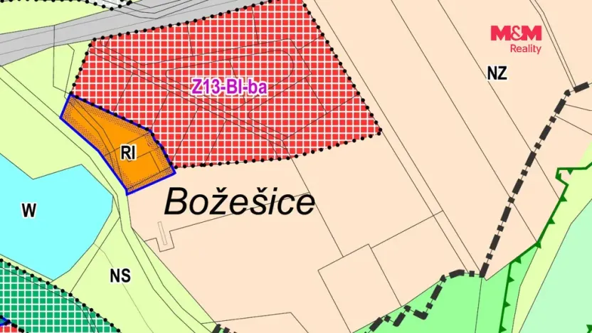Prodej pozemku pro bydlení, Řehenice, 6409 m2