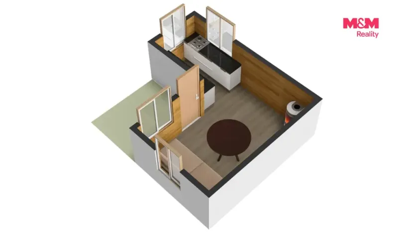 Prodej chaty, České Lhotice - Hradiště, 30 m2