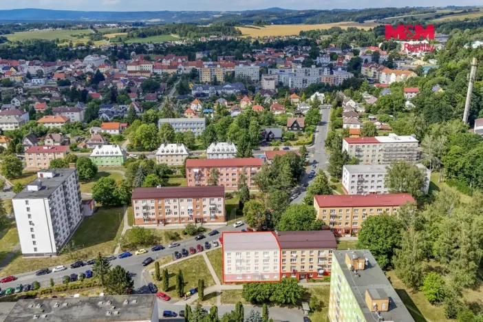 Prodej bytu 3+1, Planá, Fučíkova, 63 m2