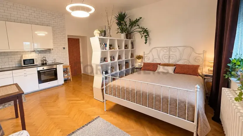 Pronájem bytu 1+kk, Praha, V olšinách, 36 m2