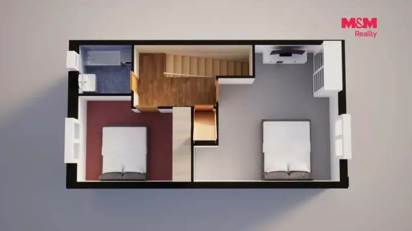 Prodej rodinného domu, Mělník, Perunov, 84 m2