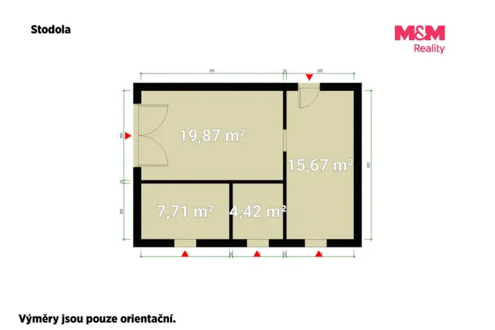 Prodej chalupy, Zahořany, 80 m2