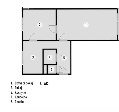 Prodej bytu 2+1, Praha - Žižkov, Osiková, 53 m2