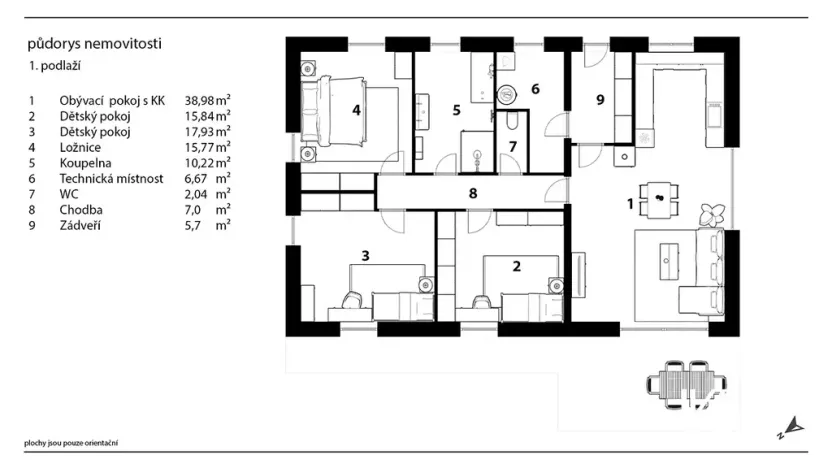 Prodej rodinného domu, Žehušice, 120 m2