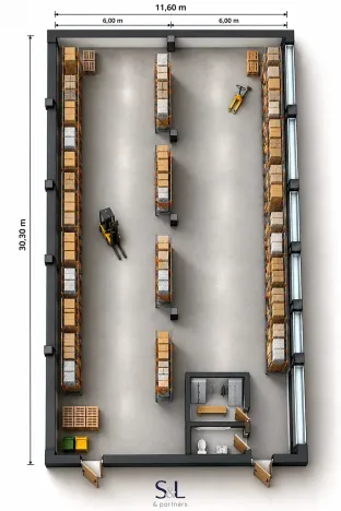 Pronájem skladu, Česká Lípa, Okružní, 350 m2