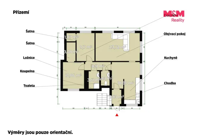 Prodej rodinného domu, Bílov, 70 m2