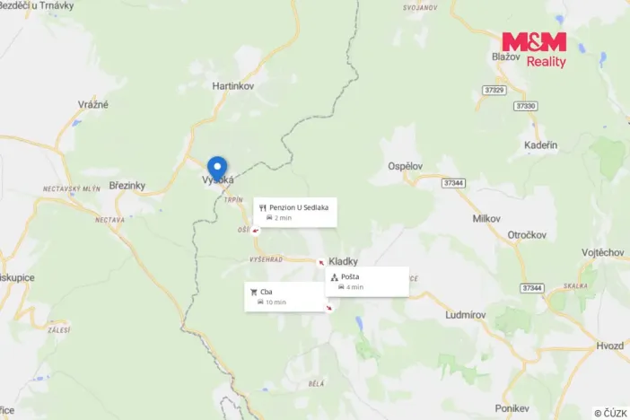Prodej chaty, Vysoká, 51 m2