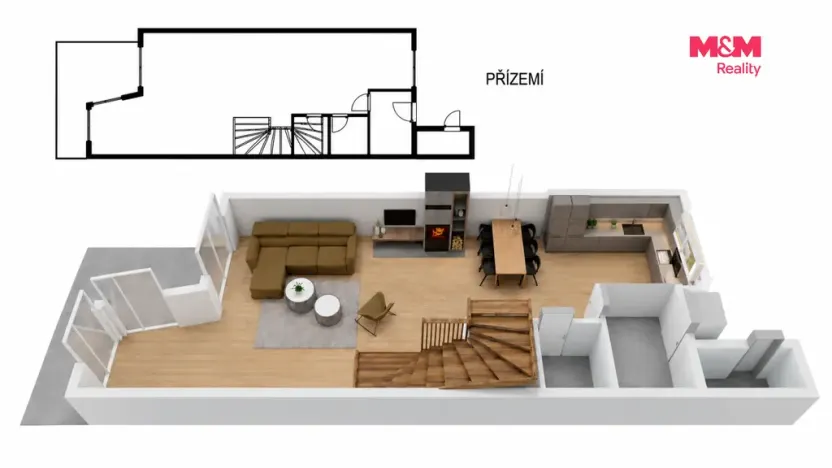 Prodej rodinného domu, Moravské Budějovice, 136 m2