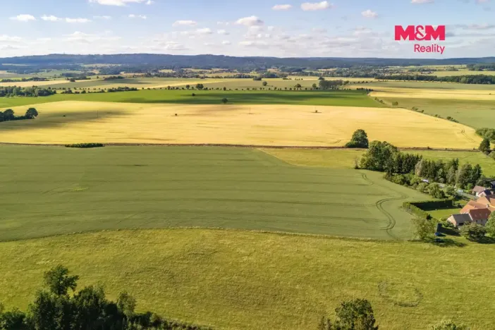 Prodej pole, Rožmitál pod Třemšínem - Skuhrov, 1228 m2